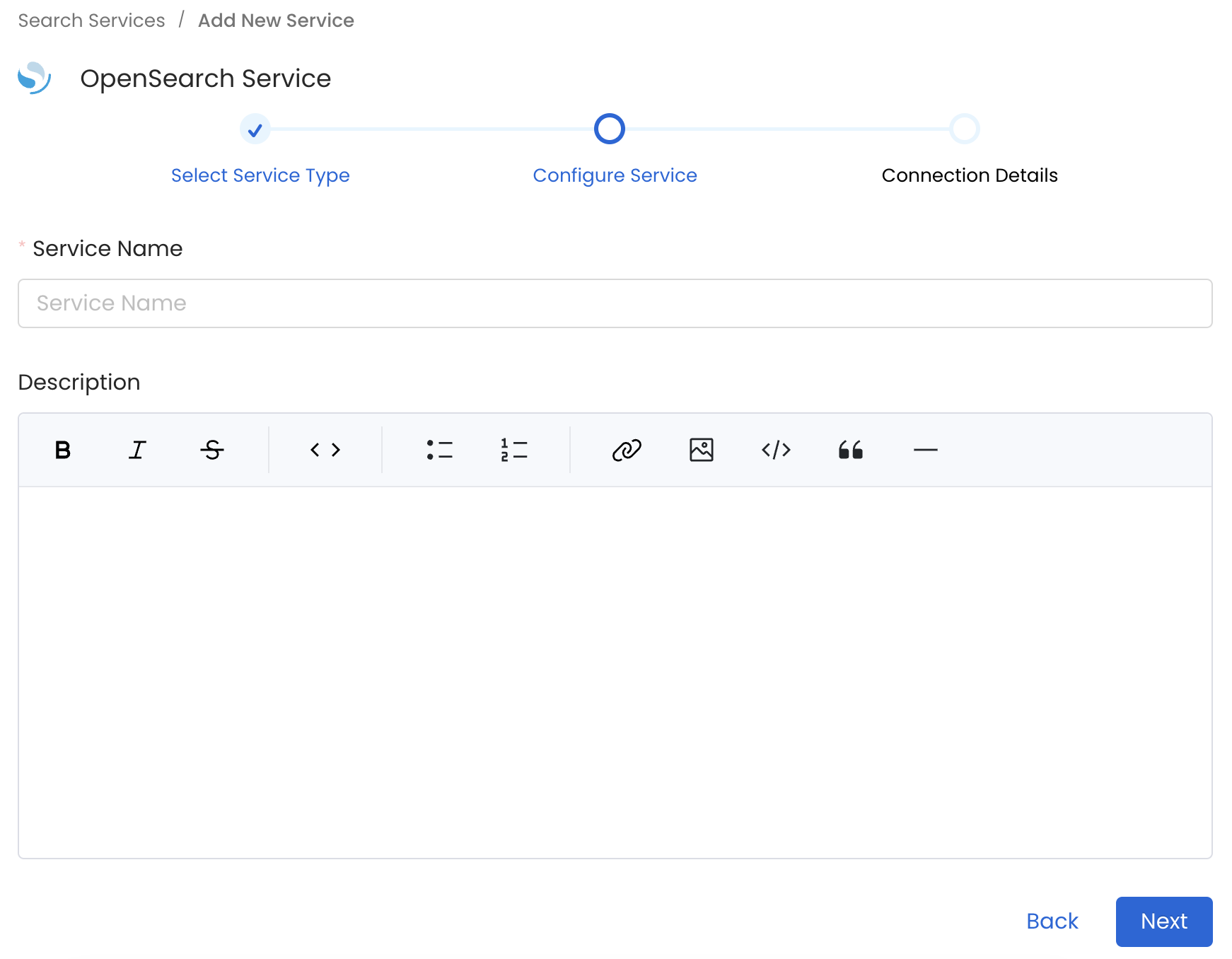 Add New Service