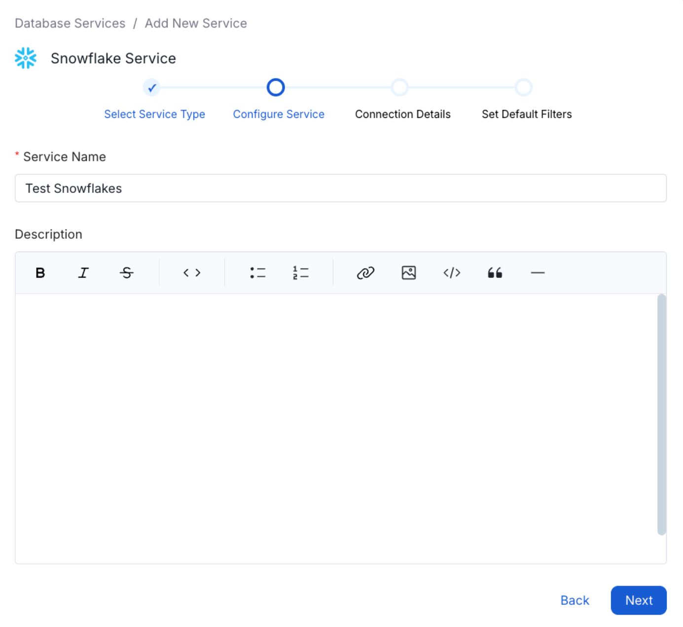 Configure Service